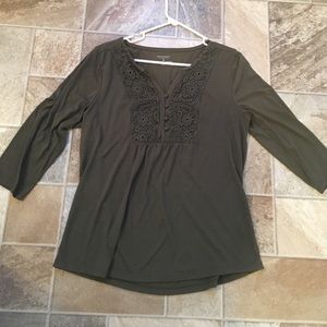 Sonoma 3/4 length sleeve shirt.
